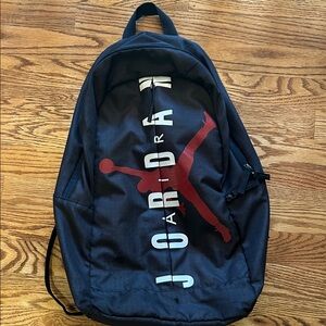GUC Nike Black and Red Air Jordan “Jumpman” Backpack